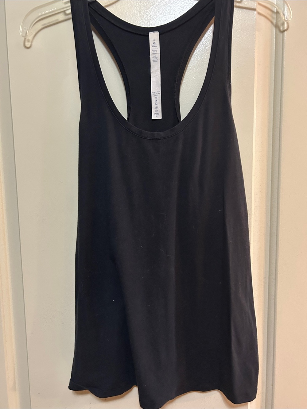 Women’s Black Racerback Tank top Lulu lemon